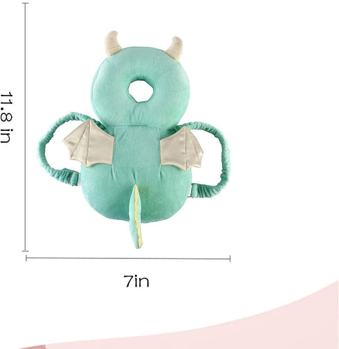 Baby Head Protector, Baby Walking Head Protection Backpack, Baby crawling Head Protection Backpack cushion, Adjustable Toddlers Head Safety Pad pillow Cushion, Suitable for Age 4-30 Months
