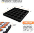 K Cup Holder Compatible with Keurig Coffee Pods (25 Slots) - Drawer K Cup Organizer Holder for Kcup Organization, Countertops & K-Cup Storage - K-Cup Coffee Pod Drawer Organizer for Coffee Lovers