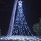 Christmas Decorations Outdoor Lights,11.5ft 317 LED Star Christmas Tree Lights,8 Memory Lighting Modes&Timer Christmas Star Lights for Yard,Wedding,Party,Christmas Decorations (White)