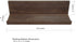 Space Art Deco,Set of 3 Floating Shelves Wall Mounted,Rustic Wood Wall Shelf, Great for Home, Office,Bedroom, Bathroom, Living Room, Kitchen Decorative,14 Inch (Brown)