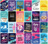Affirmation Cards For Women Encouragement Cards 48 | Inspirational Gifts For Women and Men | Happy Motivational Inspirational Messages | Bloom Into Joy With Mini Quote Note Cards Just Because I Love You | Fun Notes Size 2" x 3"