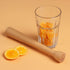 Yzzsjc 2pcs Wooden Cocktail Muddler 9.8inch Long Muddler Home Bar Tool Durable Wood Ice Crusher Bar Accessory and Cocktail Drinkware Tool Kitchen Masher Tool for Garlic Avocado Herbs and Fruits
