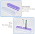 GORGECRAFT Sew Desktop Organizers Silicone Makeup Brush Holder Organizer Cosmetic Storage Box Multipurpose Make Up Brush Stand Painting Pen Holder Sewing Craft Tools for Stash and Store (Purple)