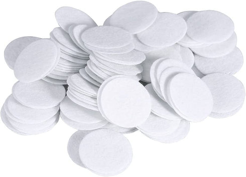 microdermabrasion Machine Filter Pads Microdermabrasions Filters, 500pcs Replacement Sponge Cotton Filter Round Filtering Pads for Blackhead Removal Beauty Machine(25mm)