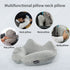 Travel Pillow for Airplane with Hood, Inflatable Neck air Pillow for car ,Travel accessoires nap Rest Sleep Business Trip Flight