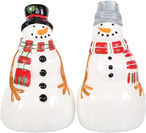 DEI Salt & Pepper Set, 5.5 x 3.0 x 4.0, White
