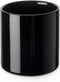 DOWAN Kitchen Utensil Holder, Ceramic Utensils Crock with Table-Protection Cork Mat, Cooking Utensil Holder for Kitchen Décor, Easy to Clean, Black