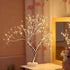 S-Union Tabletop Bonsai Lighted Tree 108 LED Christmas Decorations Table Tree Lamp Lights, Battery/USB Operated, DIY Artificial Tree for Wedding Party Gifts Indoor Outdoor Bedroom Desktop Decor