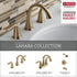 DELTA Lahara Towel Ring, Champagne Bronze, Bathroom Accessories, 73846-CZ