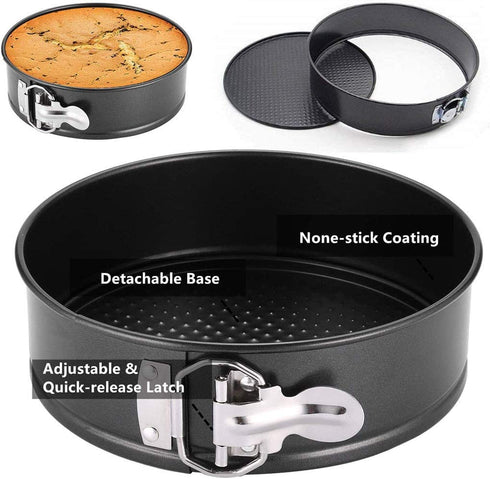 Steamer Basket, Egg Rack Holder, 7" Non-stick Springform Cake Pan, 50 Pcs Cake Paper for Instant Pot Accessories, Vegetable Food Steamer Rack. Fit Pot 5,6,8 qt Pressure