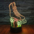HIPIYA Roller Skate LED 3D Illusion Night Light USB Wheel Skating Shoes Lamp Birthday Gift for Teen Boy Girl Kid Teenager Adult Women Sports Bedroom Decoration Room Decor (Shoes)