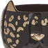 Pinky Up Chloe Leopard Cat Mug, 12 Oz Coffee Cup, Tea Kettle Accessory, Ceramic Black with Metallic Leopard Finish