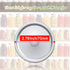 Regular Mouth Canning Lids, 128 Count Split Type Mason Jar Lids for Ball, Kerr Jars, Food Grade Material, Silver/70MM