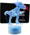 Dinosaur Toy 3D Night Lights for Kids Dino Illusion Lamp Christmas Gift Birthday Boys 7 Color