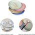 shopwithgreen Lightweight Wheat Straw Plates - 4 Pack 7.87'' Unbreakable Dinner Plates, Dishwasher & Microwave Safe, BPA free, for Kids, Toddler & Adults