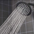 High Pressure Shower Head, 6 Inch Rain Showerhead, Ultra-Thin Design-Best Pressure Boosting-Awesome Shower Experience, NearMoon High Flow Stainless Steel Rainfall Shower Head (Matte Black)