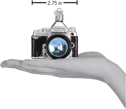 Old World Christmas Ornaments: Hobbies Gifts Glass Blown Ornaments for Christmas Tree, Camera, 32227