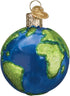 Old World Christmas NASA Earth Glass Blown Ornaments for Christmas Tree