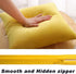 RBSC Home Pack of 2 Velvet Pillow Covers Decorative Square Pillowcase Soft Solid Cushion Case with Hidden Zipper for Sofa Bedroom 18 X 18 Inch