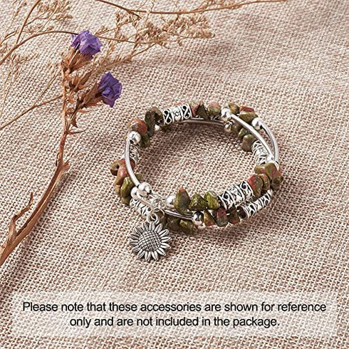 Craftdady 150Pcs Antique Silver Tube Bar Spacer Beads Tibetan Metal Column Barrel Drum Beads for Jewelry Crafts Making Hole:1.5-3.5mm