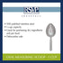 RSVP Endurance Stainless Steel Oval 1 Cup Measuring Scoop