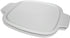 CorningWare Stovetop A-1-PC 1.5 Quart Square White Plastic Lid - 2 Pack