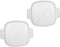 CorningWare Stovetop A-1-PC 1.5 Quart Square White Plastic Lid - 2 Pack