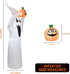 Vansdon 6Ft Tall Halloween Inflatable Spooky Ghosts with Pumpkins LED Lights Decor Outdoor Indoor Holiday Decorations, Blow up Lighted Yard Decor, Lawn Inflatables Ghost Yard Prop(White)