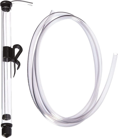 Fermtech Auto-Siphon Mini 15" with 6 Feet of Tubing and Clamp, clear, 1 piece