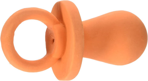 Ethical Puppy Pacifier 4-Inch Latex Dog Toy, Colors May Vary