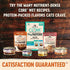 Wellness CORE Tiny Tasters Wet Cat Food, Complete & Balanced Natural Pet Food, Made with Real Meat, 1.75-Ounce Pouch, 12 Pack (Adult Cat, Flaked Tuna & Salmon)