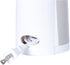 Brentwood J-30W Tall Electric Can Opener with Knife Sharpener & Bottle Opener, White