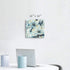 ARTISTIC PATH Flowers Artwork Painting Prints Pictures: Abstract Lily Pad Prints Canvas Wall Art for Bathroom (12" W x 12" H, Multi-Sized)
