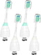 Relax Artist Replacement Toothbrush Heads for Deep Cleaning, Compatible with Phillips Sonicare Electric Tooth Brushes, Fit for E-Series, Essence, Xtreme, Elite, Advance (4 Pack)