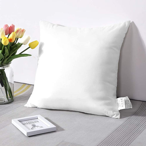 OTOSTAR 20x20Inch Throw Pillow Inserts, Set of 2 Hypoallergenic Square Form Cushion Stuffers for Couch, Sofa, Bed - Indoor Decorative Pillows Inserts