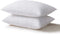 Acanva Bed Pillows for Sleeping 2 Pack, Alternative Microfiber Filled, Natural Cover Skin-Friendly, Soft and Supportive for Side Back Sleepers, Queen, White 2 Count