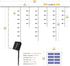 LED Solar Icicle String Lights,36Ft/11M 264 LEDs Waterproof Extendable Curtain Icicle Lights Plug in Fairy String Lights Christmas Lights for Bedroom Patio Yard Garden Wedding Party(Warm White?