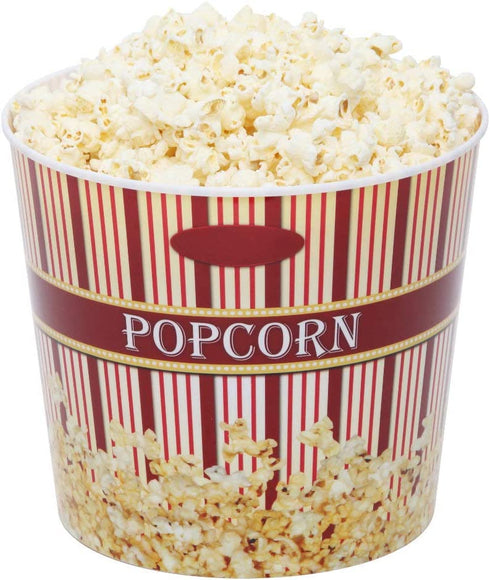 Time for Treats Popcorn Container, Large, Burgundy