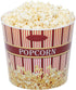 Time for Treats Popcorn Container, Large, Burgundy
