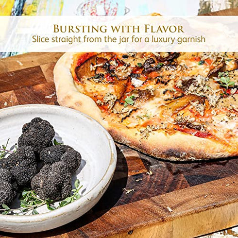 TruffleHunter - Preserved Whole Black Truffles - 1.06 Oz