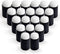 GooMart 20pcs Finger Sponges daubers, Craft Sponge Daubers Set for Painting, Drawing, Ink, Card Making