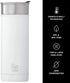 S'ip by S'well Stainless Steel Travel Mug - 16 Fl Oz - Flat White - Double-Layered Vacuum-Insulated Travel Mug Keeps Coffee, Tea and Drinks Cold for 16 Hours and Hot for 4 - BPA-Free Water Bottle