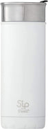 S'ip by S'well Stainless Steel Travel Mug - 16 Fl Oz - Flat White - Double-Layered Vacuum-Insulated Travel Mug Keeps Coffee, Tea and Drinks Cold for 16 Hours and Hot for 4 - BPA-Free Water Bottle