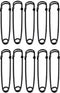 2 Inch Heavy Duty Giant Black Safety Pins (30pcs)