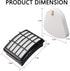 2 HEPA + 4 Foam & Felt Filters Compatible with Shark Navigator Lift-Away NV350, NV351, NV352, NV355, NV356E, NV357, NV360, NV370, NV391, UV440, UV490, UV540, Compare to Part # XFF350 & XHF350