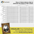 TreeSeek® 15 Generation Pedigree Chart | Blank Genealogy Forms for Family History and Ancestry Work