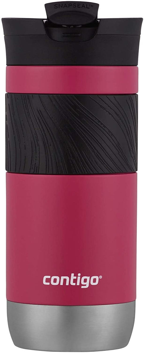 Contigo Snapseal Insulated Travel Mug, 16 oz, Dragon Fruit