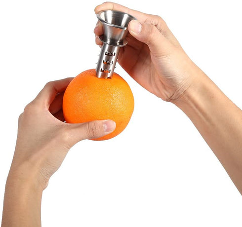Hand Press Juicer,Citrus Press Lemon watermelon Juicer Stainless Steel Sprayer Citrus Spray Hand Fruit Juicer Squeezer Reamer Kitchen cooking Tools