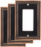Franklin Brass W35060M-VBC-C Wall Plate (3 Pack), 3-Pack, Bronze with Copper Highlights, 3 Count