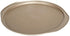 Glad Nonstick Large Pizza Pan for Oven | Round Baking Tray | Textured Cooking Sheet Crisper | Premium Bakeware Series for Home Kitchen, 14 Inch, Gold